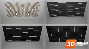 Ceiling Decoration Skp Files